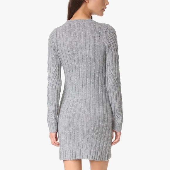 💥REDUCED💥Moon River Women's Long Sleeve Cable Sweater Dress, cream  small NWOT - Picture 10 of 10